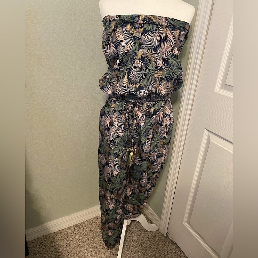 Super Cute Metallic Jumpsuit/Romper